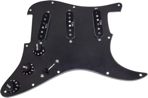 Hdcustom Guitar Supply Loaded Pickguard For Stratocaster With Seymour Duncan Yngwie