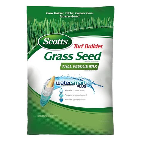 Scotts 20 Lb Turf Builder Tall Fescue Mix Grass Seed 18242 The Home