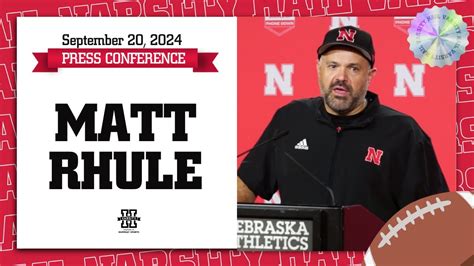 Nebraska Football HC Matt Rhule Following Huskers OT Loss To Illinois