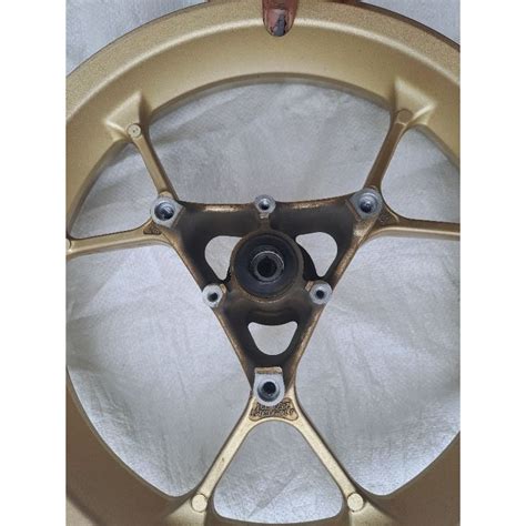 Jual Velg Roda Racing Pelek Pelah Depan Yamaha Aerox Aerox Gold Emas