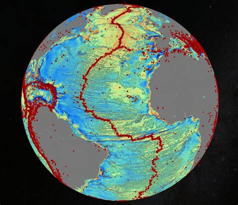 Global Seafloor Survey Reveals Volcanic Wonderland Satellite Maps