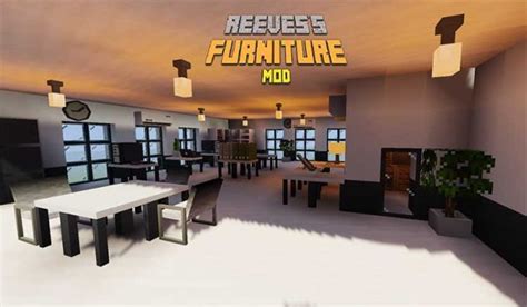 Reevess Furniture Mod Para Minecraft Y