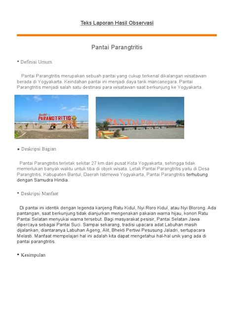 Teks Lho Pantai Parangtritis Pdf