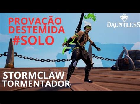 DAUNTLESS PROVAÇÃO DESTEMIDA 32 SOLO SUB 5 BUILD FÁCIL STORMCLAW