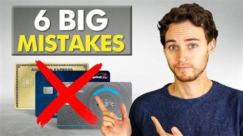 6 Credit Card Mistakes That Cost You Money