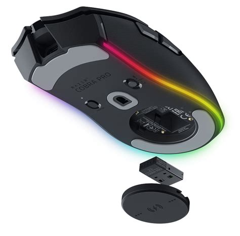 Razer Cobra Pro Gaming Mus Optisk Knapper Sort Med Rgb Lys