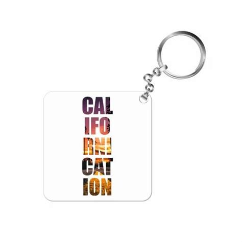 Red Hot Chili Peppers Keychain Californication Key Chains Designer