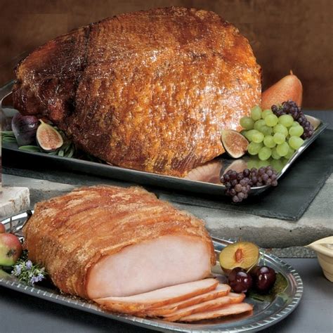 Honey Baked Full Ham And Turkey Duo Baking With Honey Oven Roasted Turkey Ham