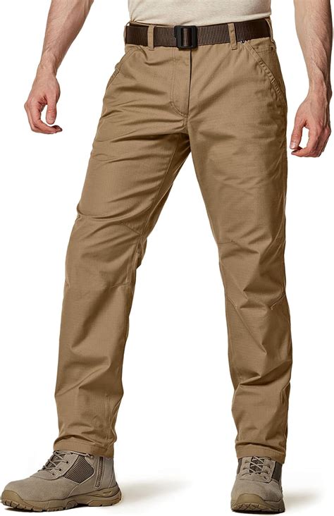 Buy Cqr Men S Ripstop Work Pants Water Resistant Tactical Pants