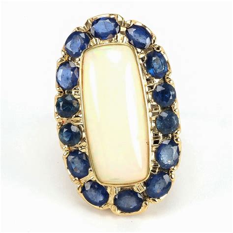 No Reserve Price Play Of Color Opal Carati Oro Giallo Catawiki