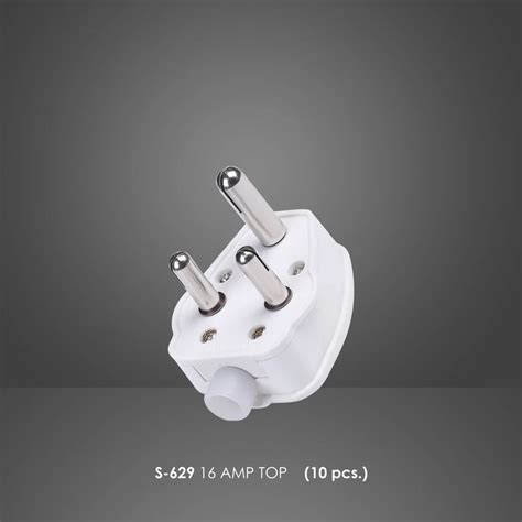 Ronela 3 Pin Top Plug At ₹ 15piece Electrical Plug Tops In Ahmedabad