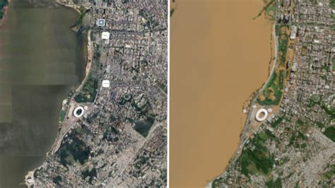 Imagens De Satélite Mostram Dimensão De Enchentes No Rio Grande Do Sul