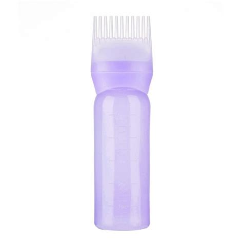 Haar Olie Fles Haarverf Of Haarolie Applicator Met Kam Haarfles Voor