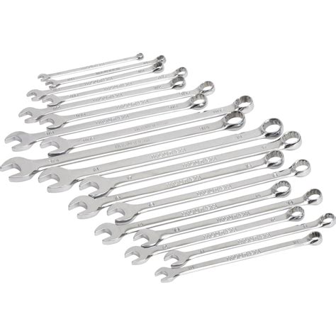 Klutch Stubby Combination Wrench Set Pc Metric Northern Tool