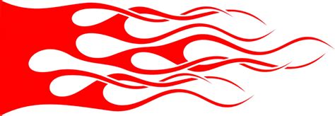 Classic 17 Classic Red Flames Graphic Decal Stickers Customized Online