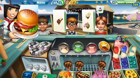 Cooking Fever Ice Cream Bar Level 40 YouTube