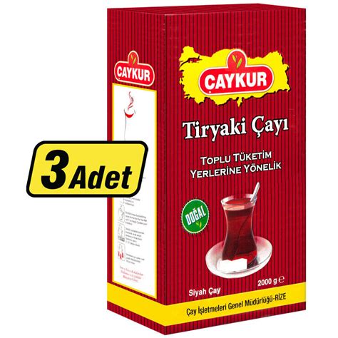 Çaykur EDT Tiryaki Çay 2000 Gr 3 Paket Çok Al Az Öde Fiyatı Avansas