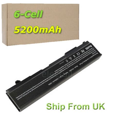 Battery For Toshiba Equium A A M M Pa U