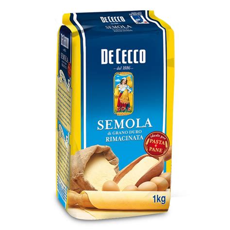 Semola Di Grano Duro Rimacinata Kg De Cecco Dambros Ipermercato