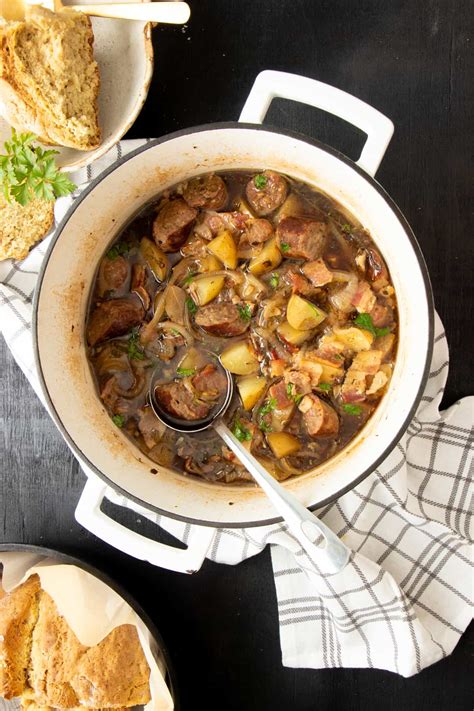 Dublin Coddle Recipe (Irish Sausage and Potato Stew) | Wholefully