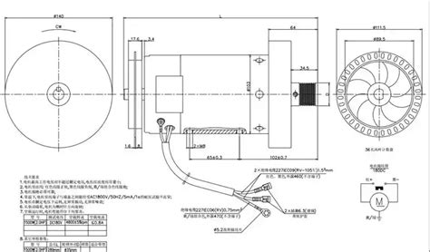 1 3HP 180V 4000rpm 4800rpm Carbon Brush PMDC Motor