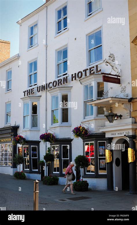 The Unicorn Hotel Ripon North Yorkshire England UK Stock Photo - Alamy