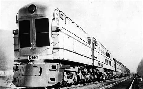 Chesapeake And Ohio Baldwin And Westinghouse Steam Turbine Electric Locomotive 500 1947 Steam