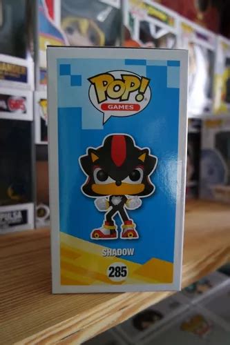 Funko Pop Shadow 285 Sonic The Hedgehog Videojuego Original Color