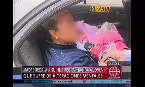 Madre regaló a su hija recién nacida a joven que sufre alteraciones