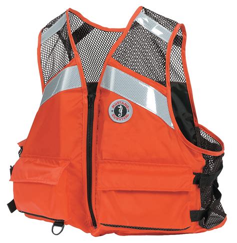 Mustang Survival Standard Life Jacket Uscg Type Iii Foam Flotation