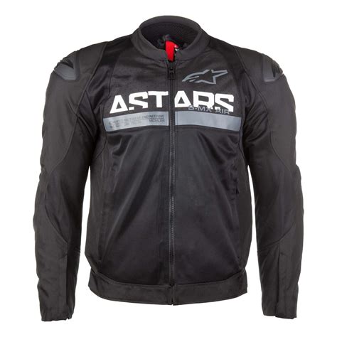 Blouson Textile Alpinestars Smx Air Noir Quipement Route Sur La