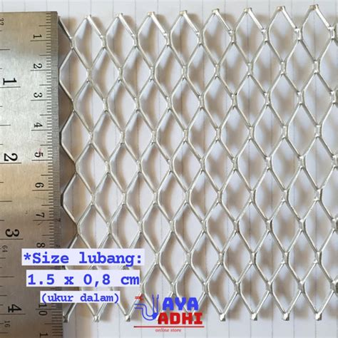 Jual Kawat Jilumesh Expanded Alumunium Mesh Type Wajik U Wajik