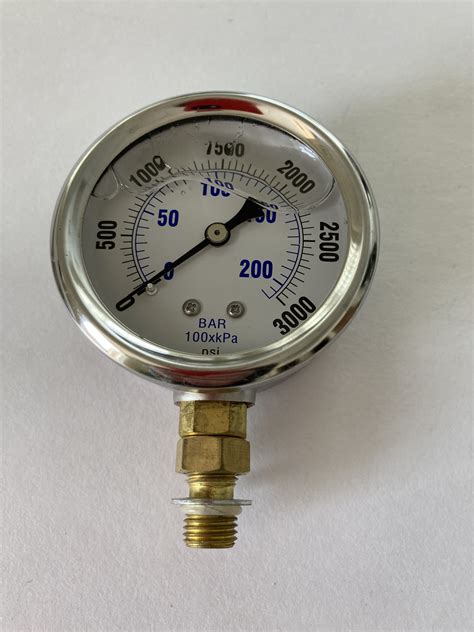 Pro 201l 25xp Sae4 Pressure Gauge Kenrick Automation