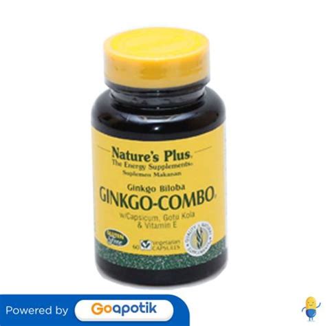 Jual Nature S Plus Ginkgo Combo Box 60 Kapsul Shopee Indonesia