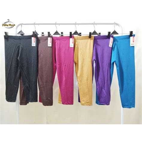 Jual Celana Legging Polos Pendek Dewasa Leging Pendek Licin