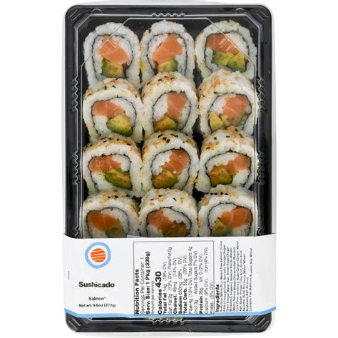 Save On Hissho Sushi Sushicado Salmon Raw Avail Am Pm Order