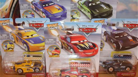 Mattel Disney Cars Xrs Rocket Racers Case A Unboxing Review Mcqueen