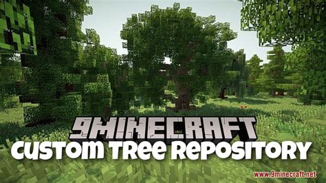 Custom Tree Repository Map Customized Realistic