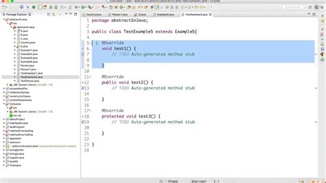 Abstract Class In Java Lecture Youtube