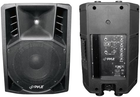 Pyle Pro Pphp106a 600w 10 Inch Powered Two Way Pa Speaker Uk Musical Instruments And Dj