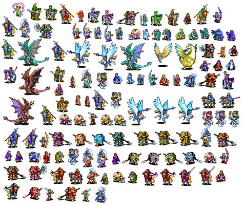 Fire Emblem sprites Pixel Art Characters, Drawing Cartoon Characters ...