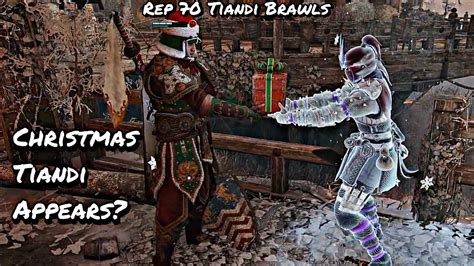 Christmas Tiandi Appears Rep 70 Tiandi Brawls For Honor Youtube