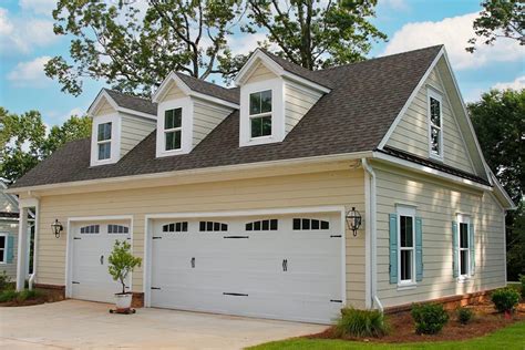 3 Car Garage With Powder Room And Walk Up Attic Storage 25769ge