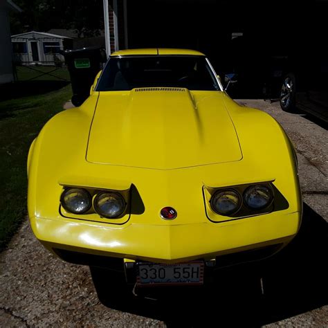 Corvette Stingray Bright Yellow Runs Very Well Driven Once A Week