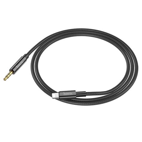 Cable Lightning Male To 35mm Male Upa19” Audio Aux Hoco The