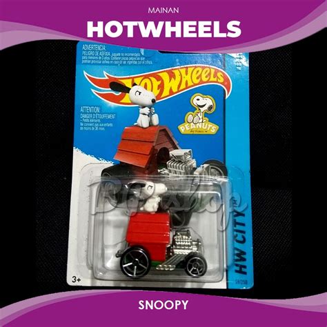 HOTWHEELS HOT WHEELS SNOOPY Toys Collectibles Mainan Di Carousell