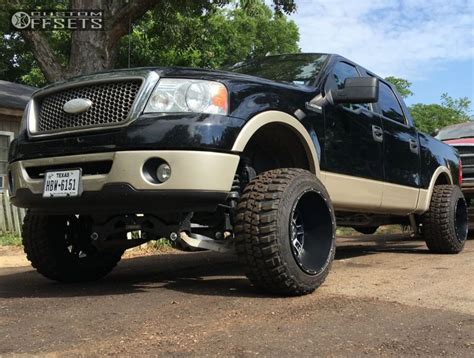 2007 Ford F 150 XD Riot Fabtech Suspension Lift 8 Custom Offsets