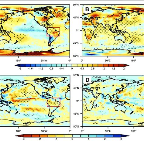 A Composited Surface Air Temperature Anomalies Of Fire Season