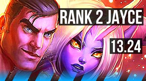 JAYCE Vs SORAKA MID Rank 2 Jayce Rank 9 10 4 10 Dominating BR