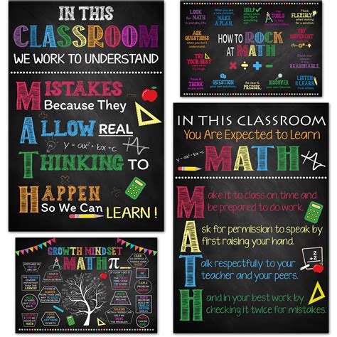 MATH Teacher Classroom Poster Printable Try-angle Math, 53% OFF